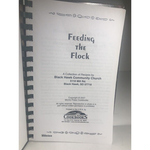 Feeding the Flock Recipes-The Ladies of Black Hills Community Church Cook book - Picture 3 of 4